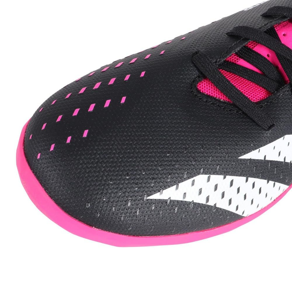 Adidas Predator L TF LTC76 Futsal Core Shock Pink Size 2E Accuracy.3 Shoes, Black/Footwear White/Team (GW4640), 25.5 Cm,