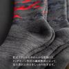 2 Blue Camouflage Blue x Made in Japan [Chiyoji Socks] Men's Ski/Snowboard Socks, Pairs, 25-27cm, & Pattern, Purple,
