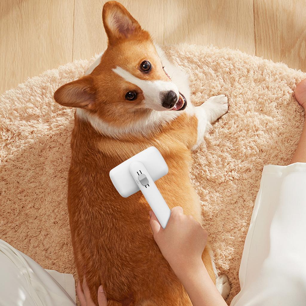 Self Cleaning Slicker Brush Cat Hair Brush Cat Grooming Deshedding Brush for Long Or Short Haired Cats