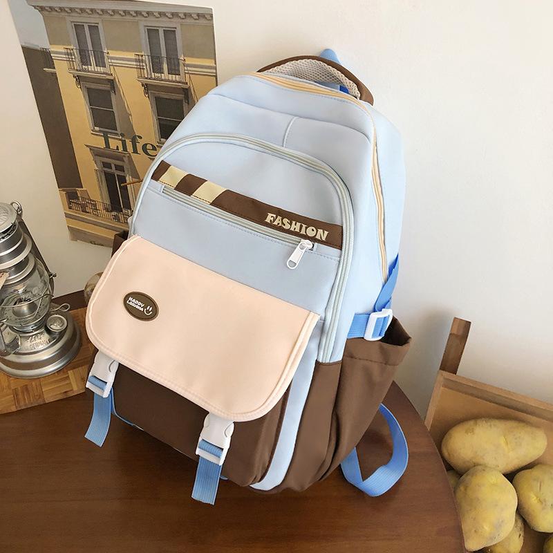 High-capacity Backpack for Junior High School, Senior High School and College Students, High-appearance-level Schoolbag