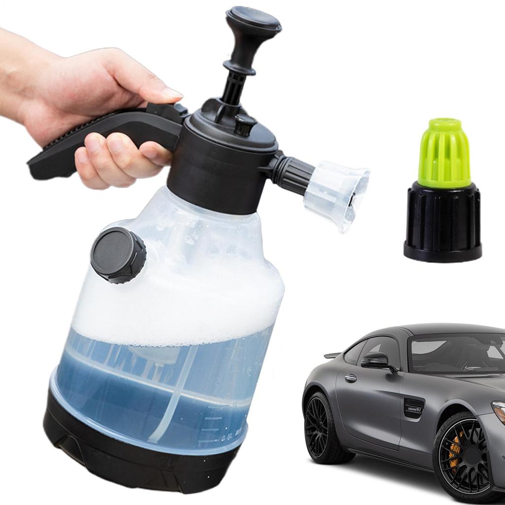 Car Wash Spray Bottle 3L Hand Pump Pressure Sprayer Spray Bottles for Cleaning for Car Detailing Outdoor Watering Flower Care
