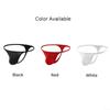 Regular Length Ice Silk Underwear Low Waist Thongs Men Sexy Briefs