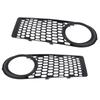 Front Bumper Fog Light Grill Shockproof Scratch Resistant Decorative Fog Lamp Cover Grill for Conver