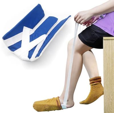 Device For Putting On Socks, Knee-High Socks - You Put Them On, A Sock Threader