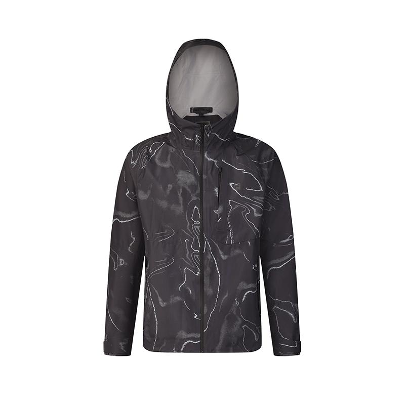 

New FILA Windbreaker Jacket Men s All Over Print A11M441702FZA 175/96A/L