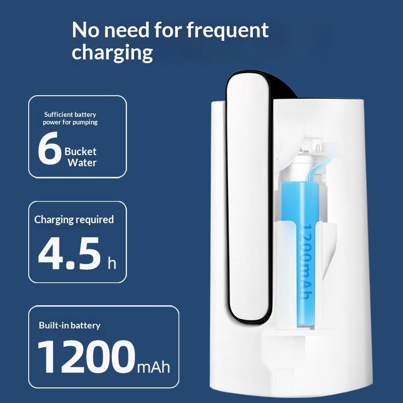 Faltbarer Wasserspender Pumpe Mini Kabellose Elektrische Pumpe Für Gesundheit Flaschenwasser Spender