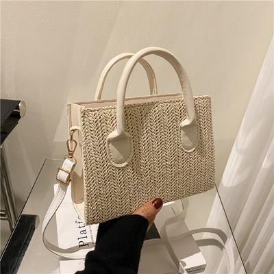 Summer Net Red Grass Woven Bag Crossbody Bag New Japanese Fashion Small Fresh Woven Shoulder Bag
