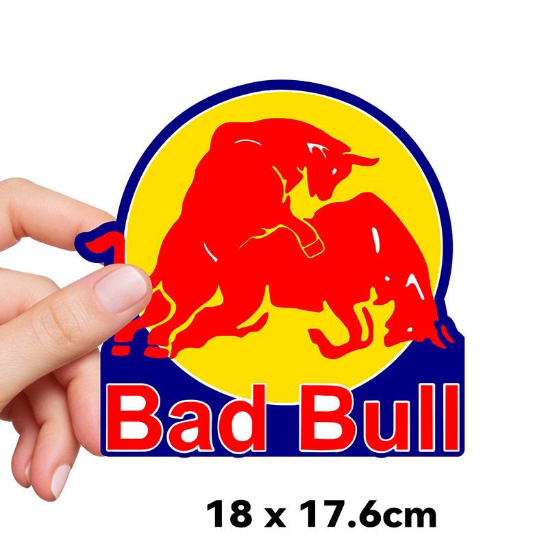 Red Bull Red Bull Car Motorcycle Stickers Covering Scratches On the Desktop, Luggage Box, and Computer Case - Red Bull Funny Stickers