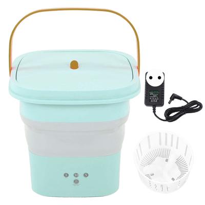 Mini Waschmaschine Faltbare Kleine Waschmaschine Waschen und Trocknen mit Ablaufkorb für Kinderkleidung