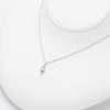[BLOOM] [Official] Women's Necklace, Silver, Rhodium Plated, Teardrop Motif 0772-4663-0019-0000