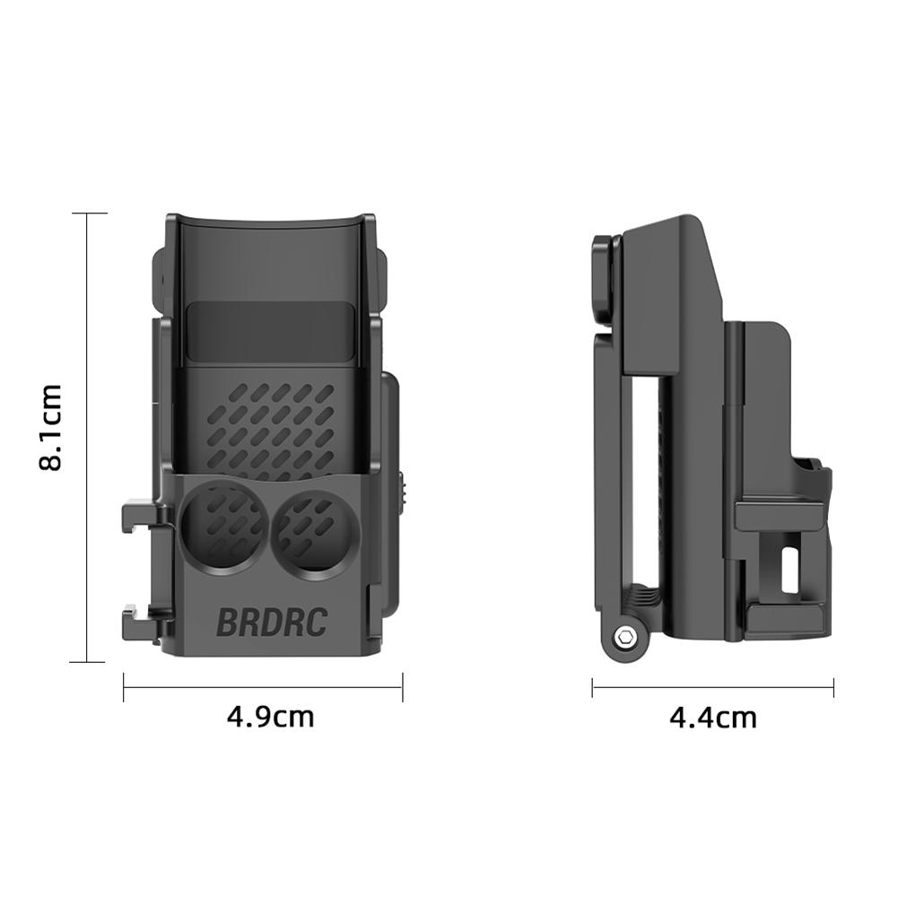 Magnetic Mount Adjustable Clip Holder Mount Anti-Slip Magnetic Base Camera Holder for DJI Pocket 3 Camera Accessories