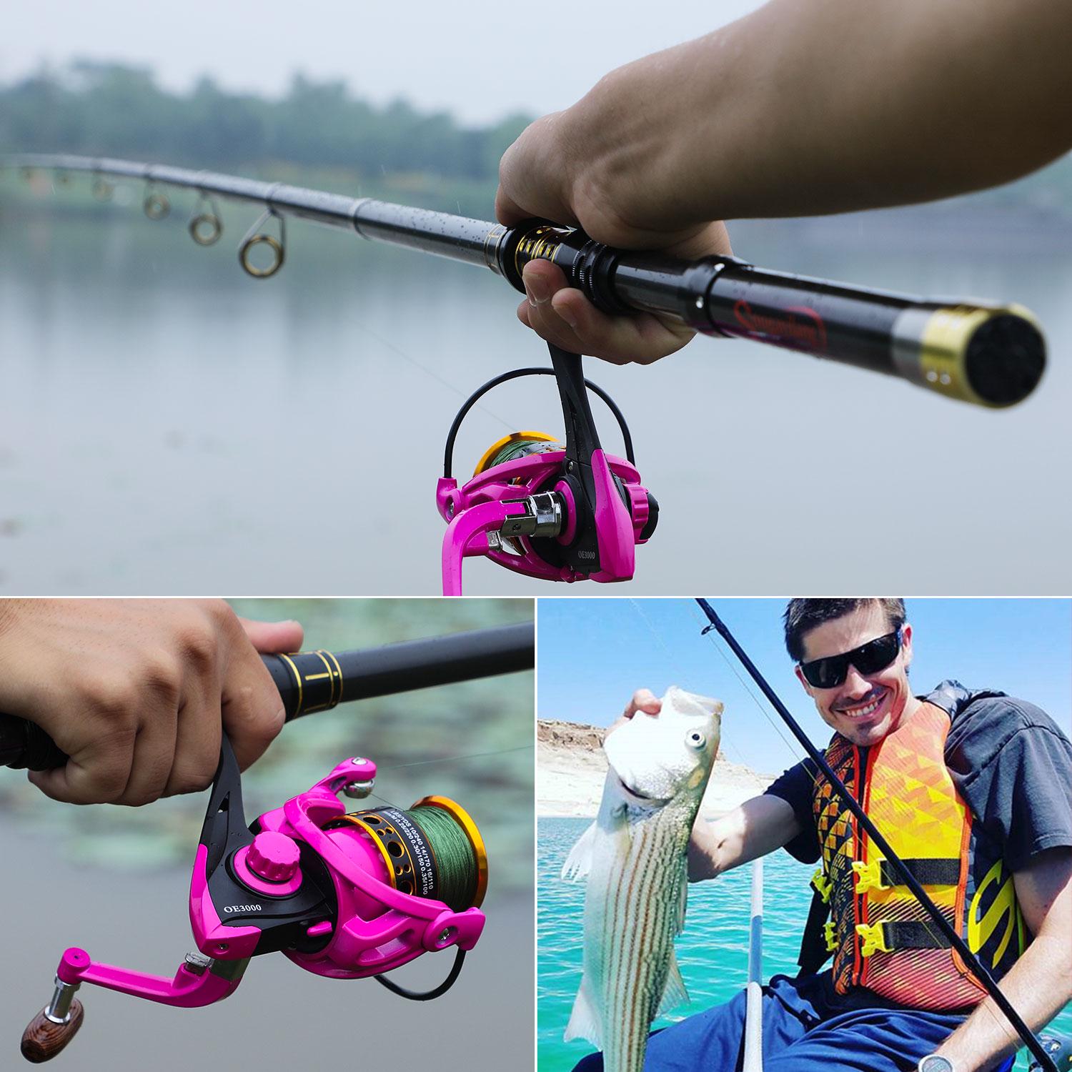 

Телескопическая удочка и катушка Углеродное волокно 1,5 м-2,1 м Rod1.5&Reel1000