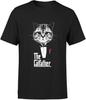 Men's T-shirt with Cat Print Funny Men's T-shirt