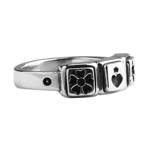 Anonymous Artisan Oldschool 3 Pattern Ring