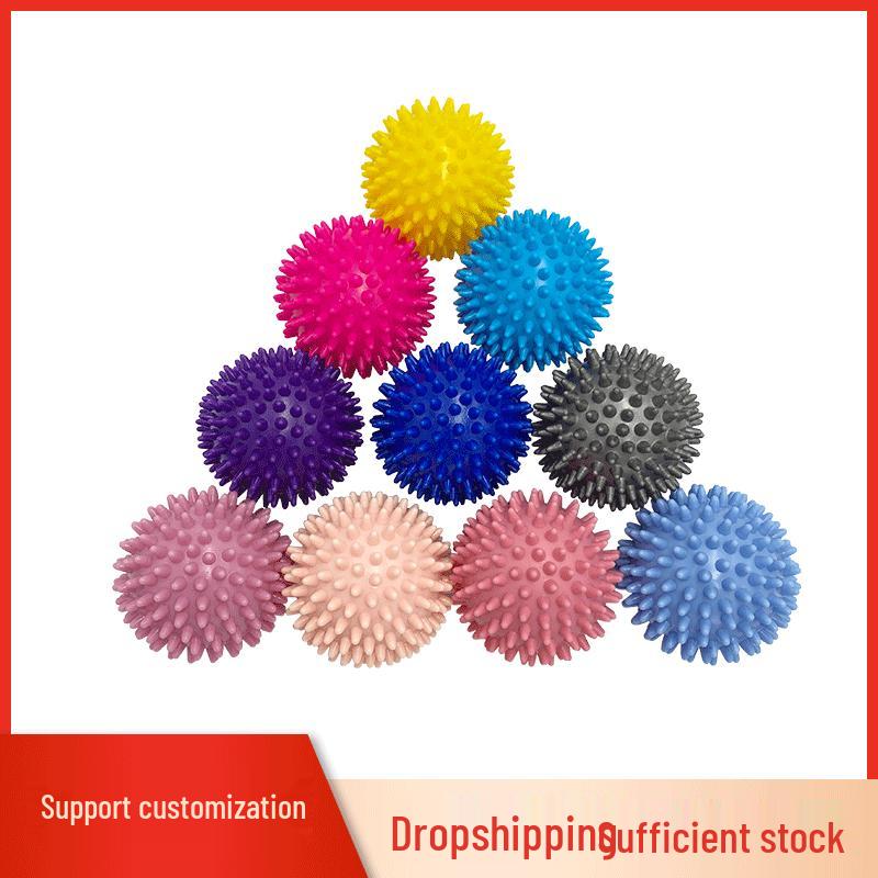 

Colorful Sensory Spiky Ball for Kids Massage, Yoga, and Fitness 7cm Long Spikes 4 Colors