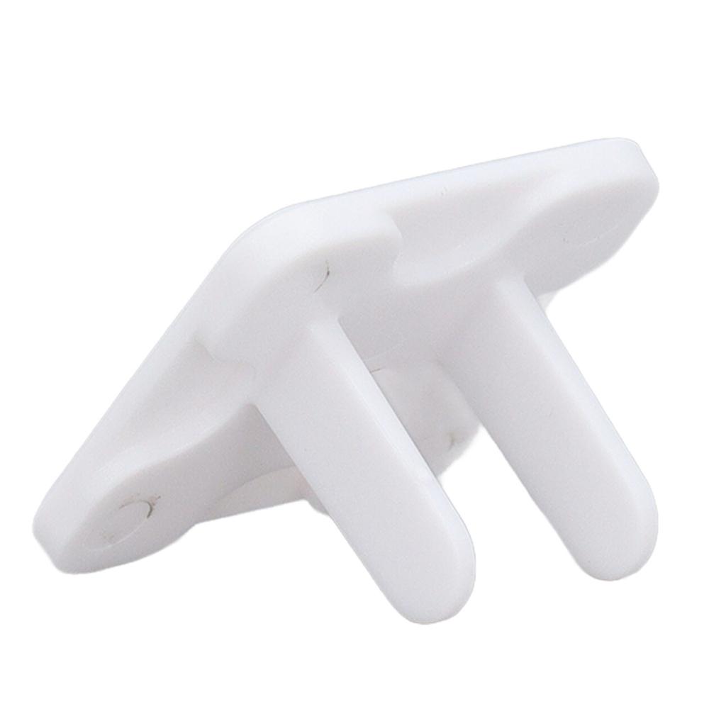 50Pcs Electrical Outlet Plug Cover  Protection US Plug Outlet Protector  for Children White