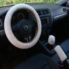 Automotive Interior Soft Wool Steering Wheel Cover Handbrake Accessory