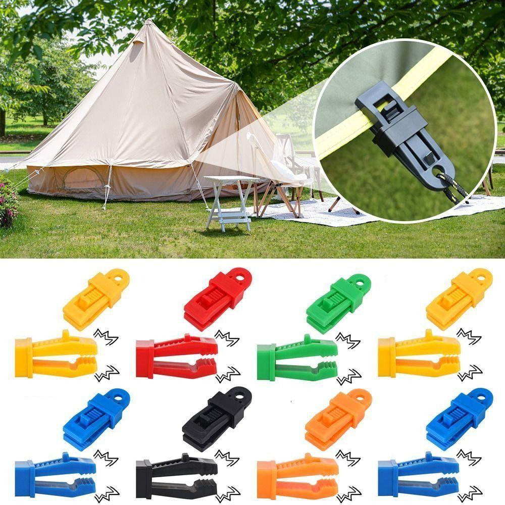 

Clamp Safety Tent Alligator Clip Heavy Duty Lock Grip Windproof Awning Clamp Alligator Tent Clip