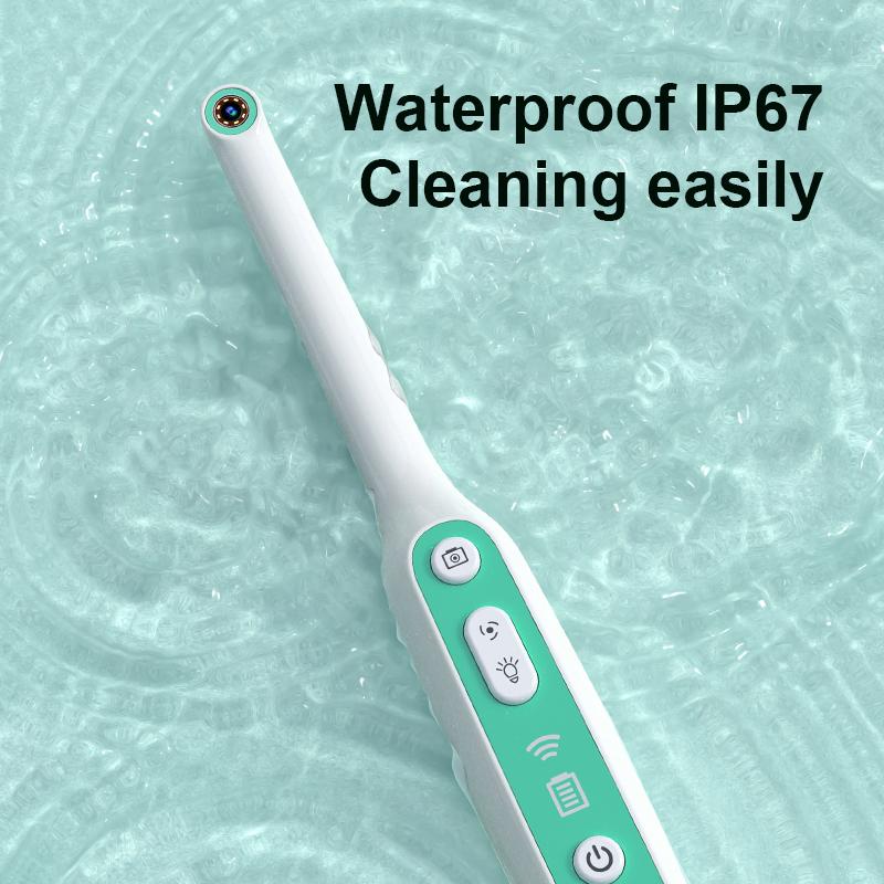 INSKAM Vizuális Intraorális Kamera WIFI Szájüregi Vizsgáló Kamera IP67 Vízálló 1440P Endoszkóp Kamerák 2MP Képalkotó Rendszer Vizsgálat