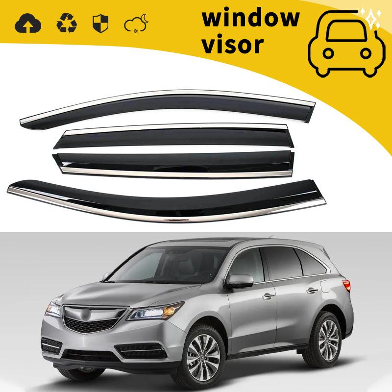 Car Door Visors for 10-18 Acura Models: TL, MDX, RDX, CDX, RLX, ILX, TLX