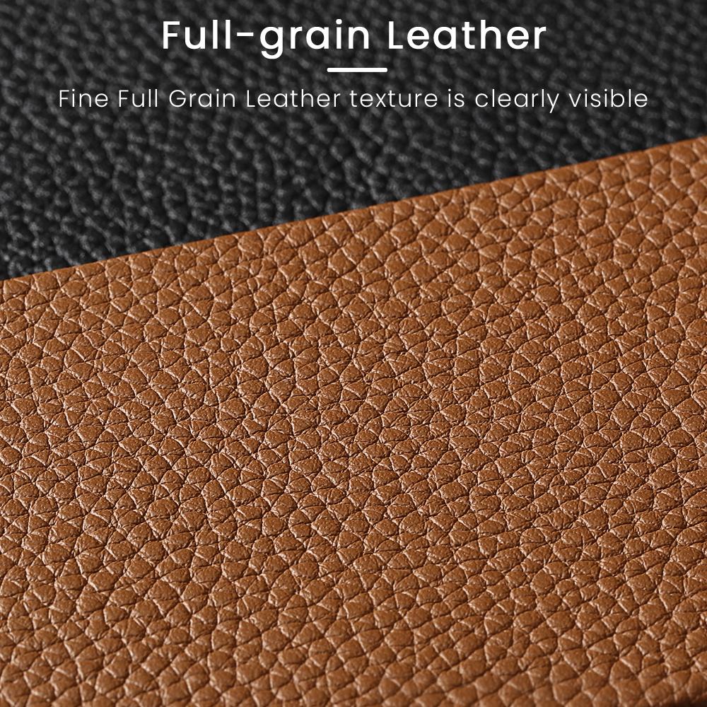 Luxury Genuine Cowhide Leather Phone Case for iPhone 15 13 14 Pro Max 15Pro 14Pro 12 Pro Max Shockproof Back Cover
