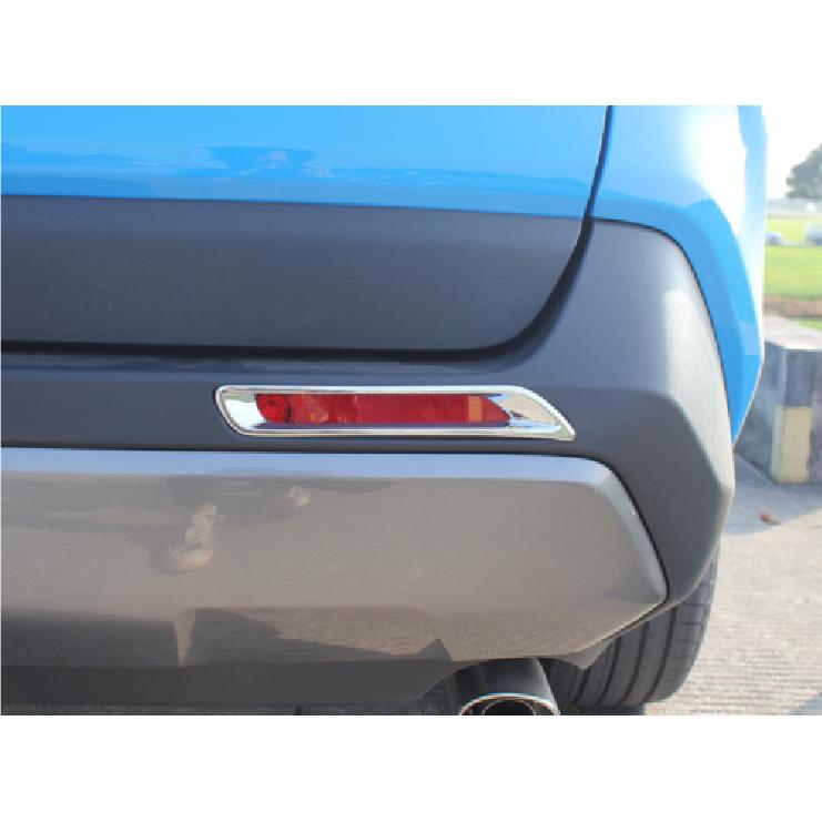 For Toyota Rav4   -  Chrome Rear Tail Fog Light Lamp Cover Trim 2pcs