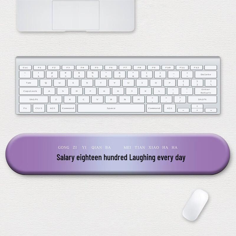 Fumede Ergonomic Cloth Wrist Rest Mouse Pad & Keyboard Pad Set