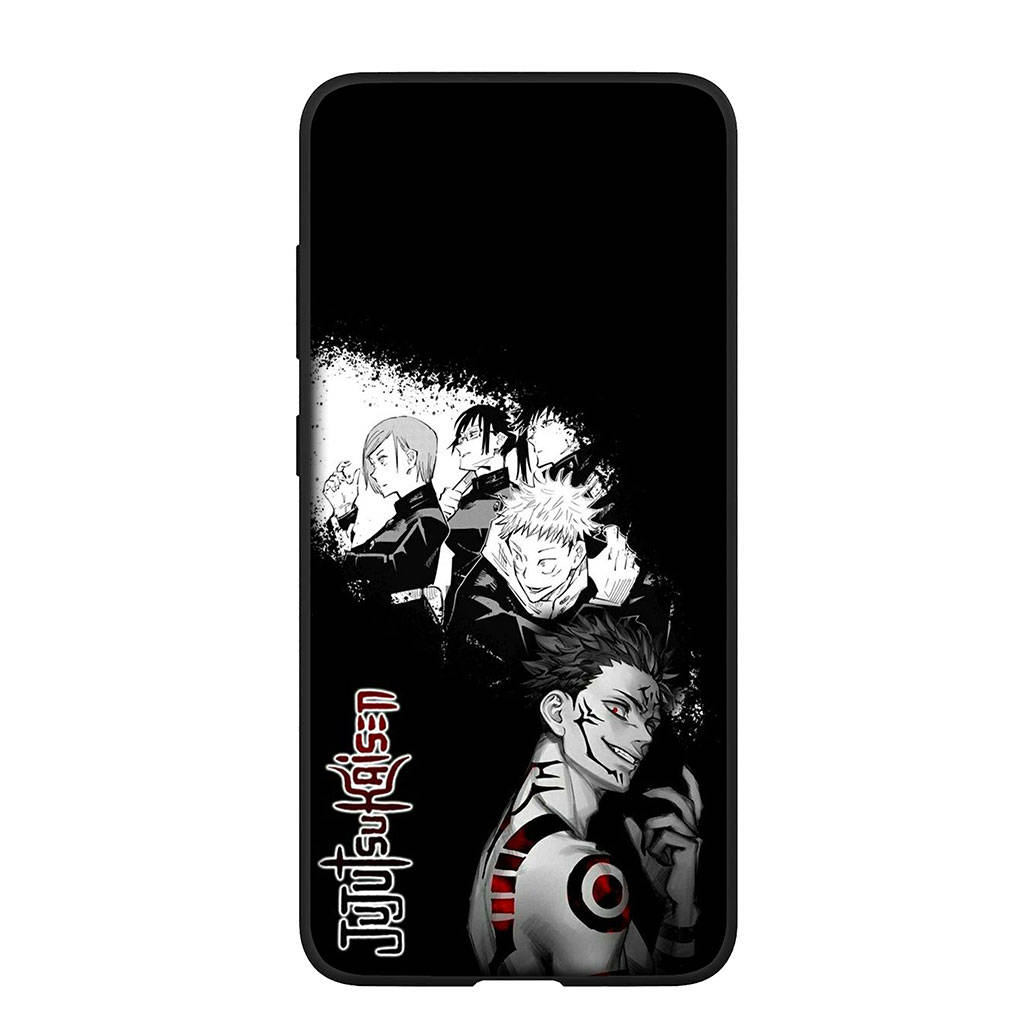 Handyhülle für Samsung Galaxy S25 S24 S23 iPhone 16 15 Xiaomi Redmi Note 14 13 12 16E X 11 Pro Max Moto Huawei Comics Gojo Satoru Jujutsu Kaisen Cover