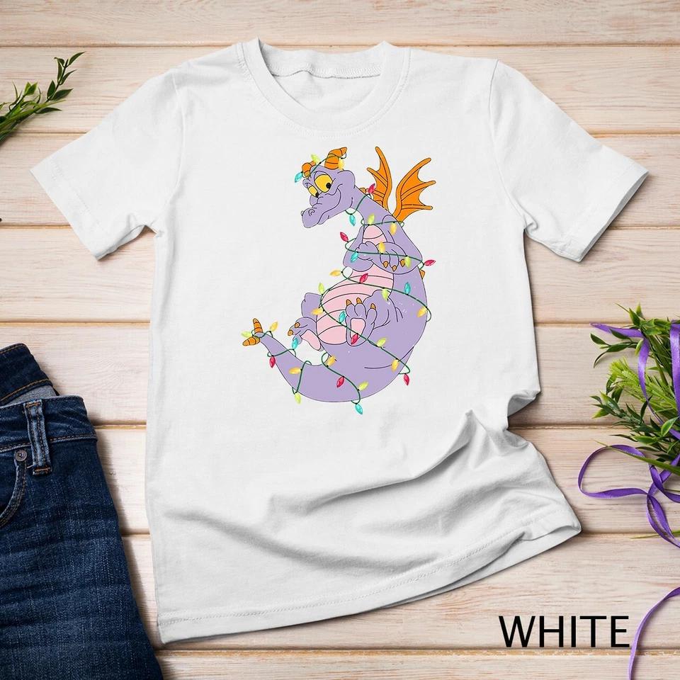 Funny Cute Figment Lights Christmas Lover Animals Lover Tee Unisex T-shirt 13 M