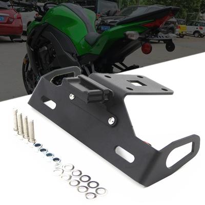 Kawasaki Z1000 License Plate Holder LED Light Bracket for KAWASAKI Z1000 2014- Z1000R Tail Registration Plate Holder