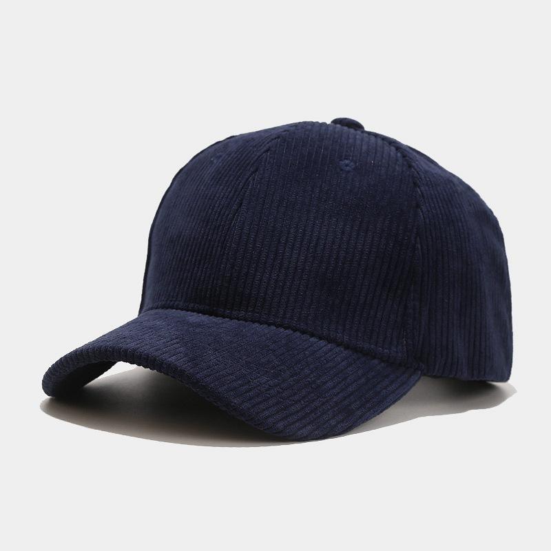 Spring Autumn Corduroy Baseball Cap Unisex Vintage Baseball Hat Women Men Outdoor Adjustable Hip Hop Gorras Snapback