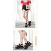 Sandali Casual Estivi Muffin Bottom Open Toe Tacco Inclinato Scarpe da Donna Taglia Grande Scarpe Romane