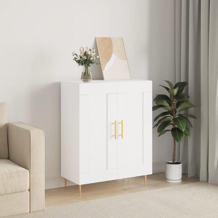 VidaXL Buffet White 69.5x34x90 Cm Engineered Wood 830180