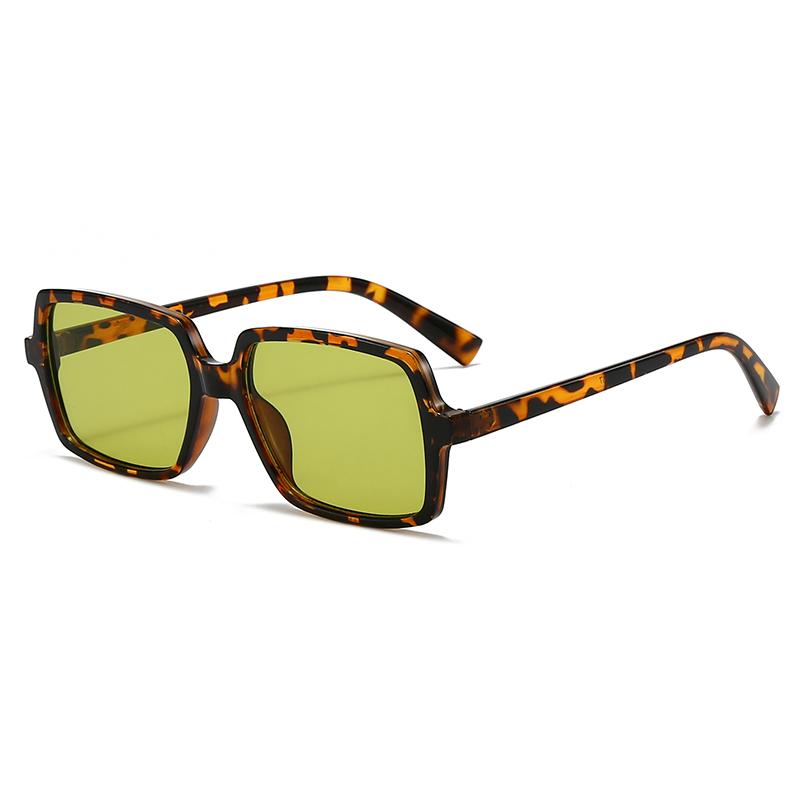 Vintage Style Fashion Style Square Sun Glasses Women's Men's Retro Style Classic Colorful Luxury Design Brand Sun Eyeglasses Driving Use Lady Man