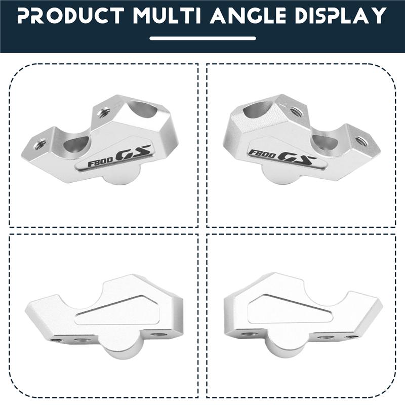 Motorcycle Handlebar Riser Handle Bar Back Move Lift Handlebar Riser For BMW F800GS Motorcycle Accessories