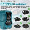 For Makita 18V Lithium Battery Charger With Cigarette Lighter Plug LED Indicator Mini Vehicle Charger for Makita BL1850 BL1830