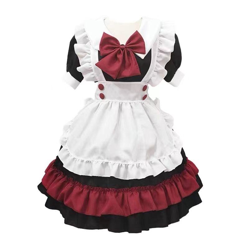 Gothic Style Maid Cos Character Cosplay Clothes Anime