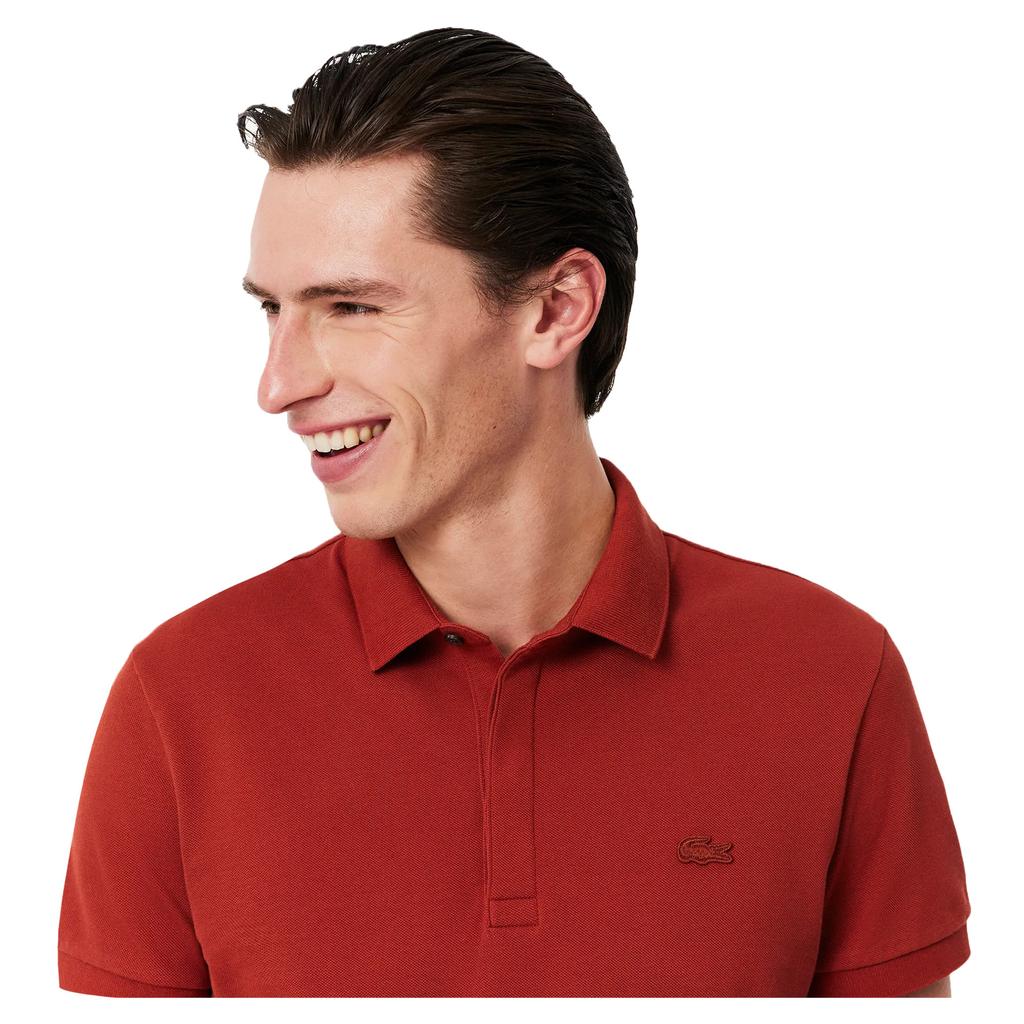 Lacoste Herren Piqué Stretch Regular Poloshirt