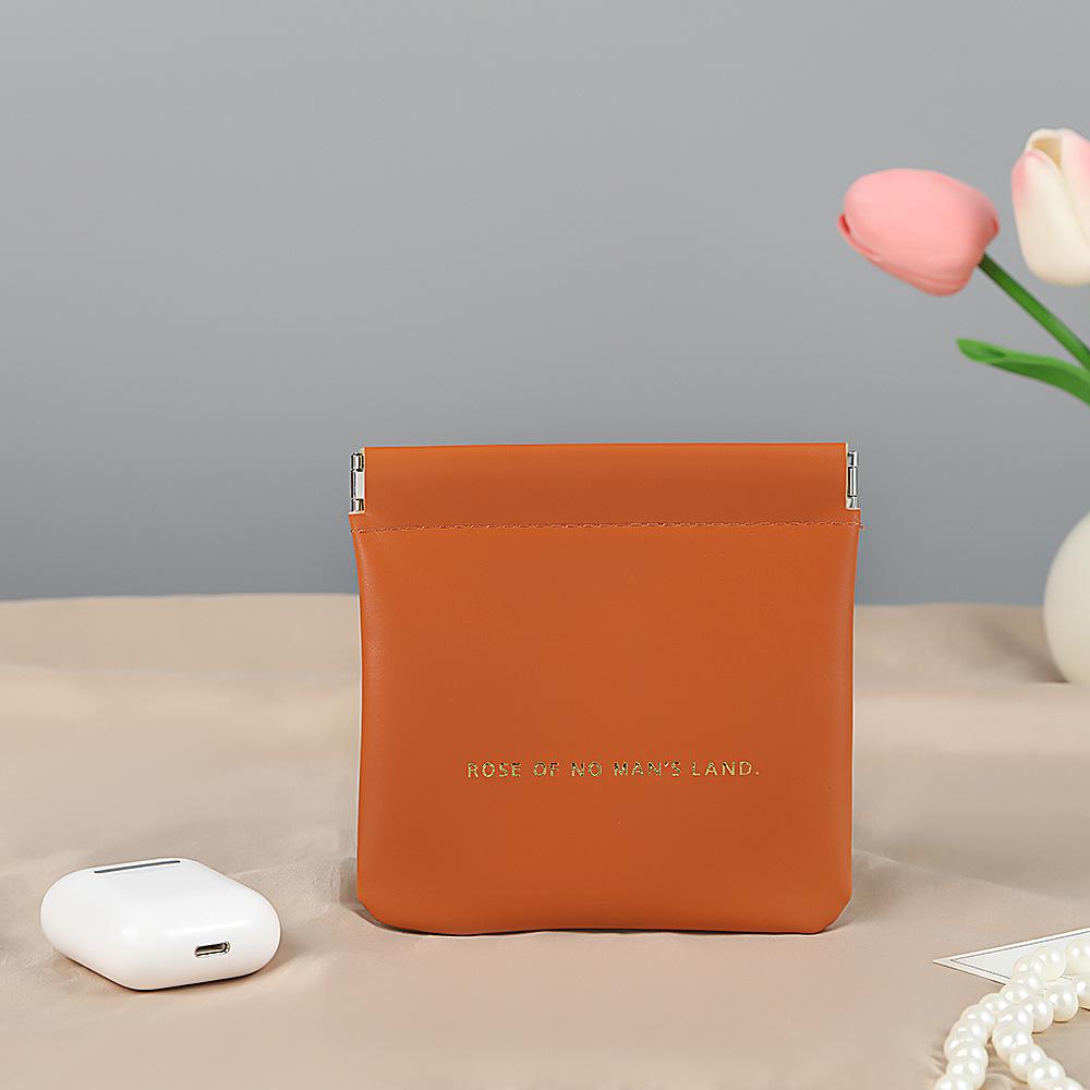 

Органайзер для красных конвертов с пружинным зажимом: Портативный держатель для данных и украшений с автоматическим закрытием, кошелек для монет