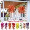 Lebensechte Künstliche Prunkwinde & Eukalyptus Hängedekoration Wasserdicht für Innen- und Außenbereich Perfekt für Zuhause Garten Party