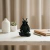 Mini Japanse Samurai Figuur 3D Geprint Zittende Houding Bushido Krijger Beeldje Bureau Ornament Theeblad Studie Plank Decor