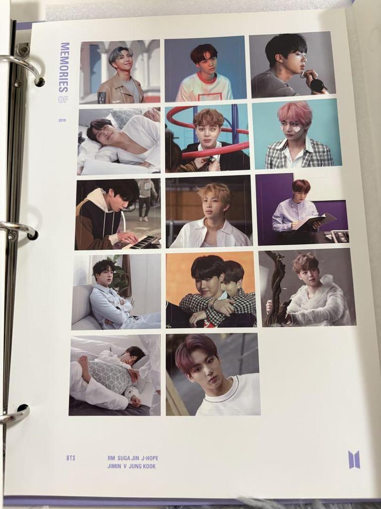 [USED] BTS Memories of 2018 DVD Photobook