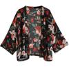 Acoperitori de șifon de vară pentru femei Cămăși florale pentru doamne Bluze Boemia Eșarfe Îmbrăcăminte de plajă Rochie kimono pentru femei Costum de baie