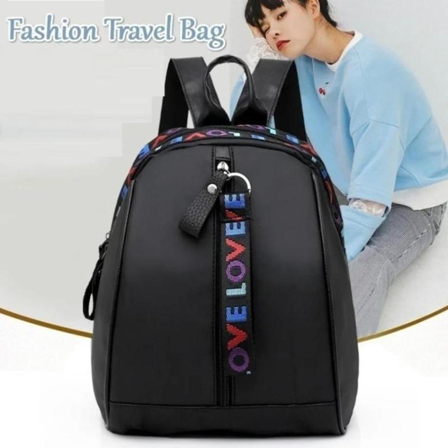 1 Pcs Oxford Cloth Backpack For Women New Casual Ribbon Student Girl Small Backpack For Women