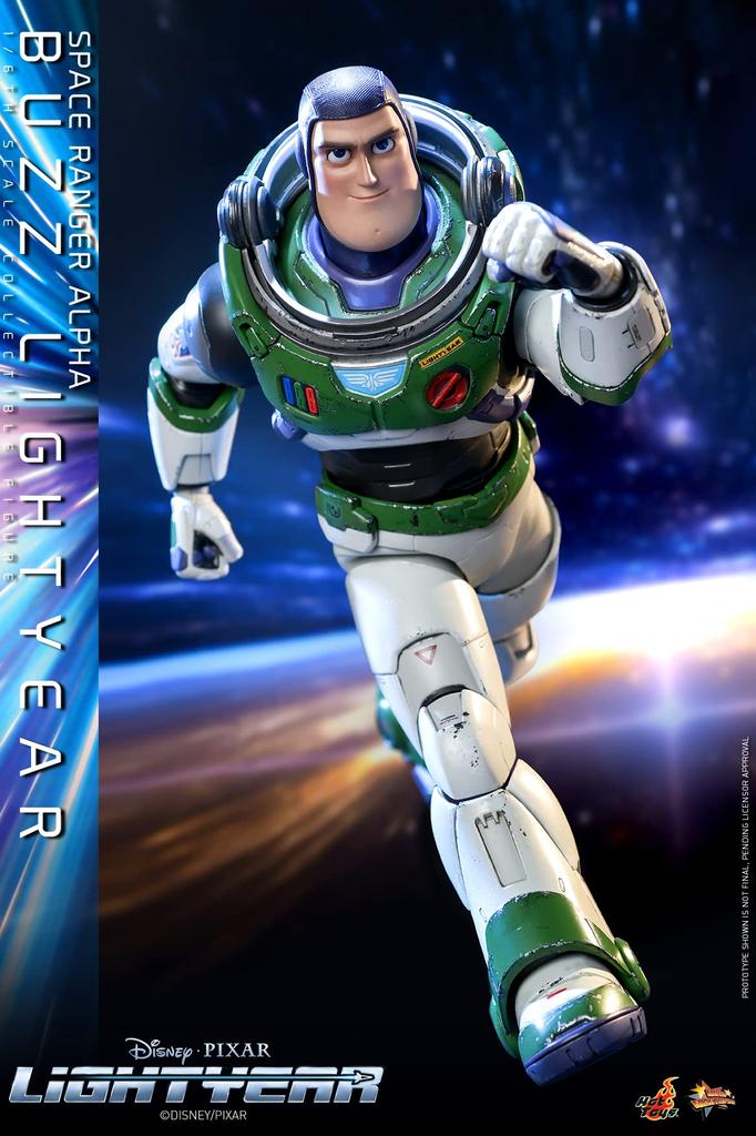 Movie Masterpiece Buzz Lightyear Buzz Lightyear Ranger Scale Approximately 30cm Tall (Space Alpha) 1/6 Figure, White,