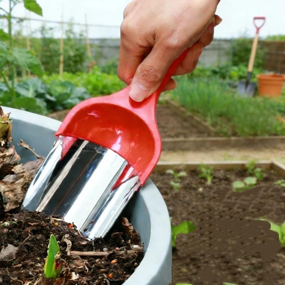 Heavy-Duty Hand Shovel Stainless Steel Garden Trowel Gardening Shovel Lawn Planting