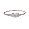 Lusso Leggero, alla Moda e Semplice Zircone Bracciale Aperto Stile Bracciale di Alta Gamma per Donne