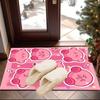 Pink pika Pattern Carpet, Chair Rug,Rug for Office Bedroom living rooms, Doormat decor Fan Gift Christmas Gift