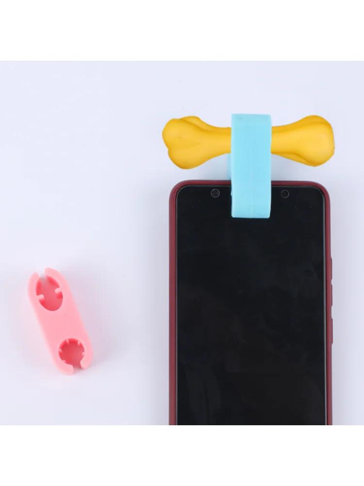 Perche à Selfie Pince pour Chien Chat Friandise pour Attirer Animal de Compagnie Plus Facile Prendre Photo pour Animal de Compagnie Attache Selfie Jouet d'Entraînement Selfie