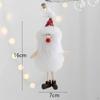 Lovely Plush Doll Pendant Christmas Tree Hanging for Office Fireplace Hallway Window
